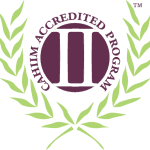 Commission on Accreditation for Health Informatics and Information Management Education logo