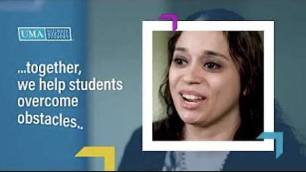 Ultimate Medical Academy Student Testimonial Poster